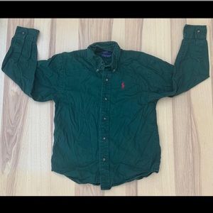 kids polo button down